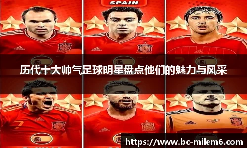 历代十大帅气足球明星盘点他们的魅力与风采